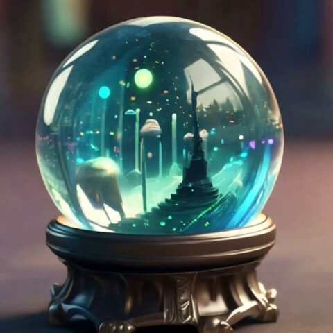 UX Predictions in Design and Research: Image of a crystal ball