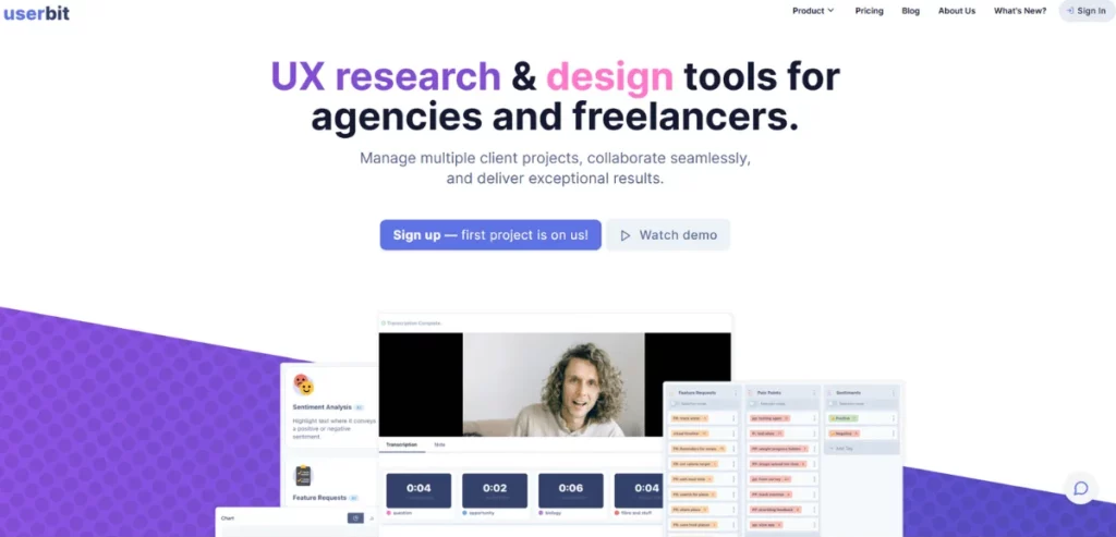 UserBit Homepage
