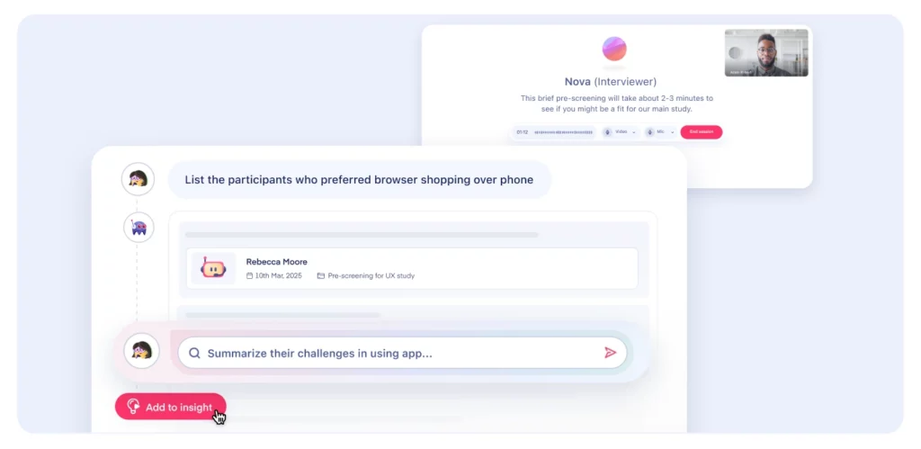 get instant insights with ask ai